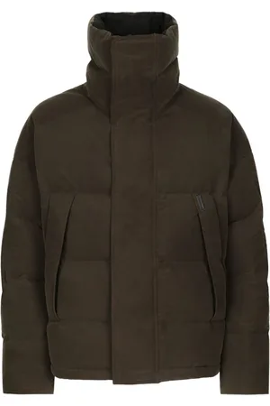 Dolce & Gabbana Wattierte Jacke aus Canvas