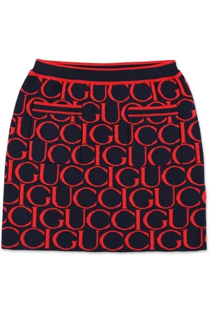 Gucci Rock aus Woll-Jacquard