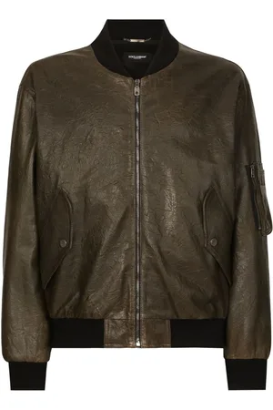 Dolce & Gabbana Klassische Lederjacke