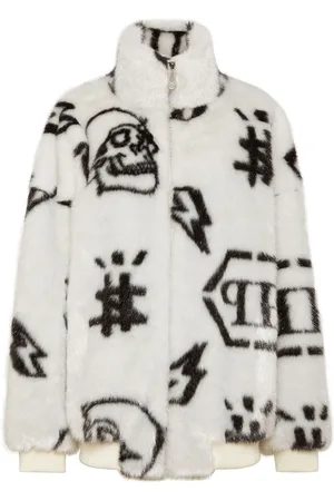 Philipp Plein Jacke mit Monogramm-Print