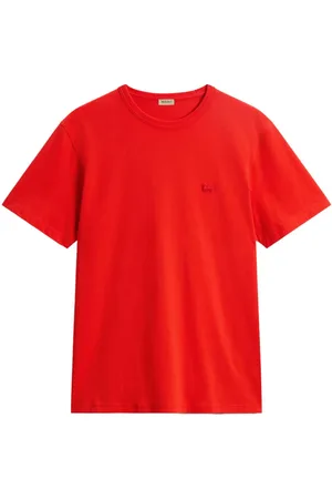 Woolrich T-Shirt aus Bio-Baumwolle mit Logo