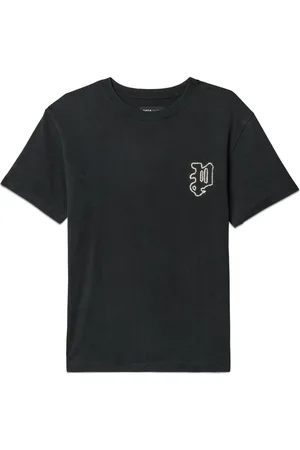 Purple Brand Gothic T-Shirt mit Kristallen