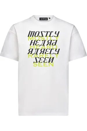 MOSTLY HEARD RARELY SEEN Shadow Text T-Shirt