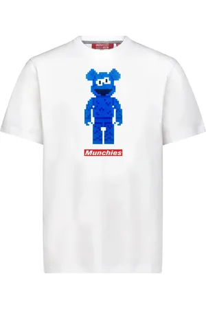MOSTLY HEARD RARELY SEEN Munchies T-Shirt mit 8-Bit-Applikation