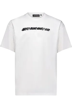 MOSTLY HEARD RARELY SEEN T-Shirt mit Logo-Stickerei