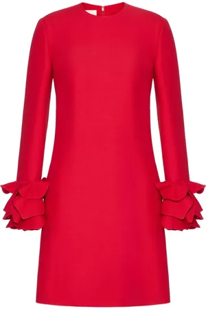 VALENTINO GARAVANI Minikleid mit gerüschten Bündchen