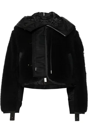 SACAI Jacke mit Fleece-Textur