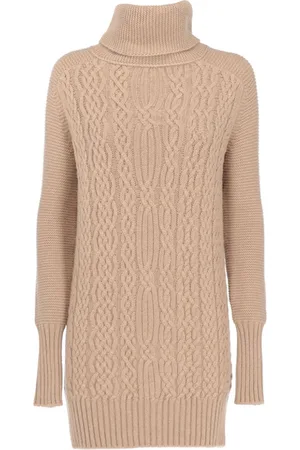 Loro Piana 2010s Strickkleid mit Zopfmuster
