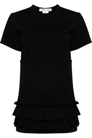 Comme des Garçons T-Shirt mit Rüschen