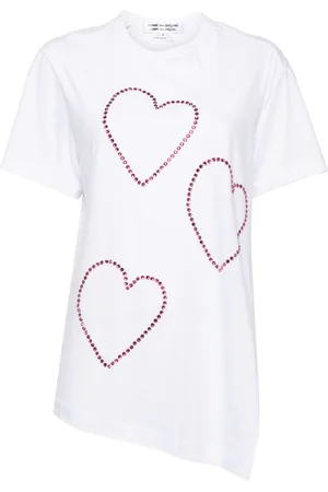 Comme des Garçons T-Shirt mit Herz