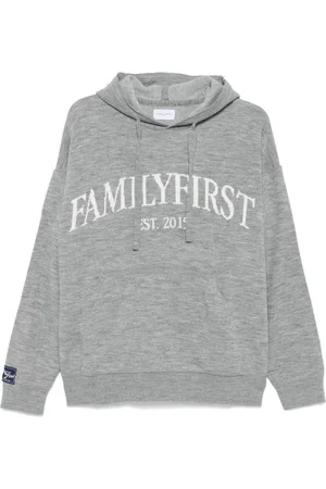 Family First Hoodie mit Jacquard-Logo