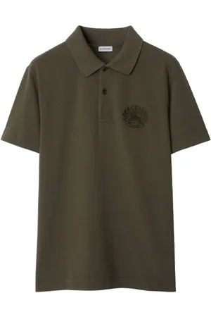 Burberry Poloshirt mit Ritteremblem