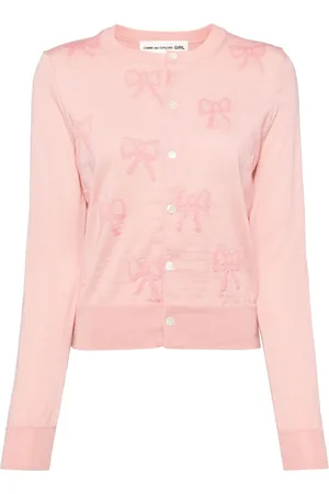 Comme des Garçons Cardigan mit Schleife
