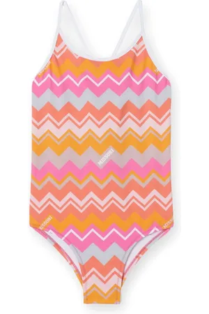 Missoni Badeanzug mit Zickzack-Print