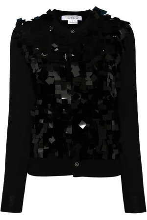 Comme des Garçons Cardigan mit Pailletten