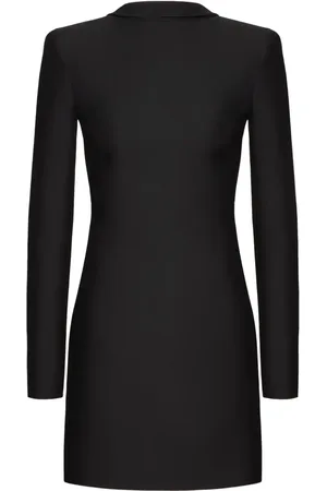 VALENTINO GARAVANI Rückenfreies Kleid mit Stehkragen