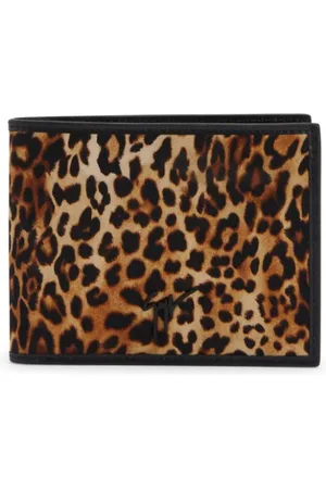 Giuseppe Zanotti Albert Portemonnaie mit Leoparden-Print