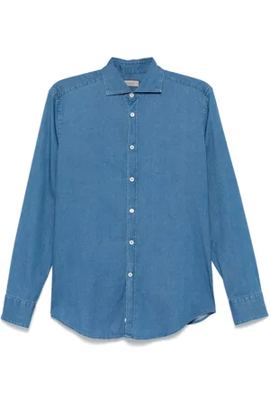 CANALI Klassisches Jeanshemd