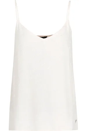 Armani Exchange Top mit Monogrammmuster
