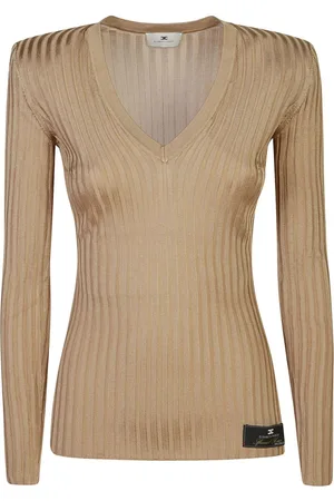 Elisabetta Franchi Geripptes Top