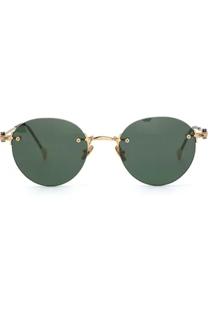 YOHJI YAMAMOTO Sonnenbrille mit rundem Gestell