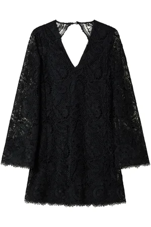 Twin-Set Minikleid aus Makramee-Spitze