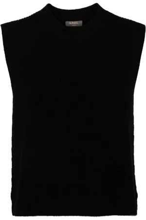 N.PEAL Geripptes Trägershirt