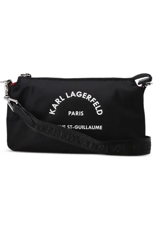 Karl Lagerfeld Umhängetasche mit gummiertem Logo