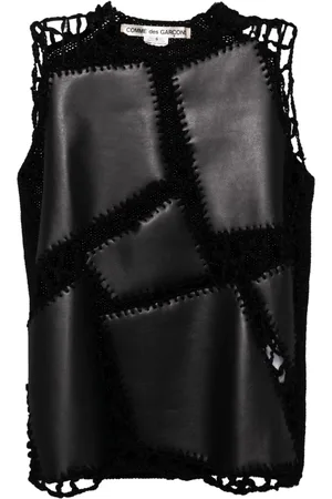 Comme des Garçons Pullunder mit Lochstrickmuster