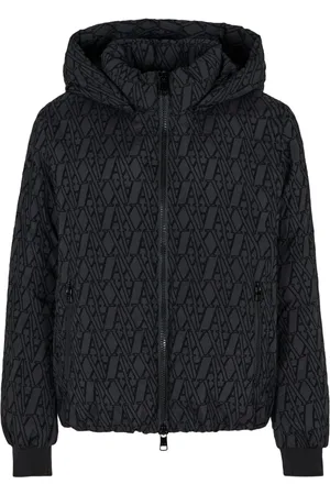 Armani Exchange Kapuzenjacke mit Jacquardmuster