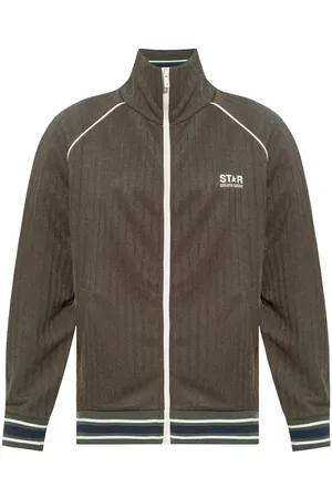 Golden Goose Sportjacke mit Logo-Applikation