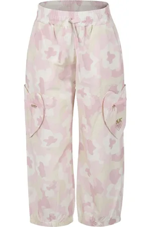 Pinko Hose mit Camouflage-Print
