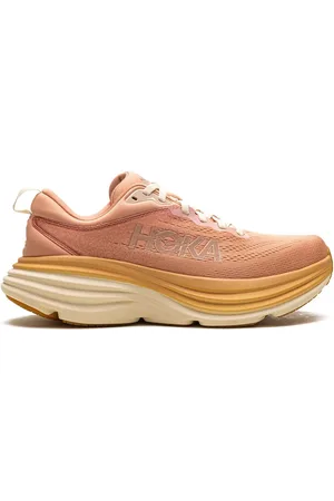 Hoka One One Bondi 8 Sandstone/Cream Sneakers