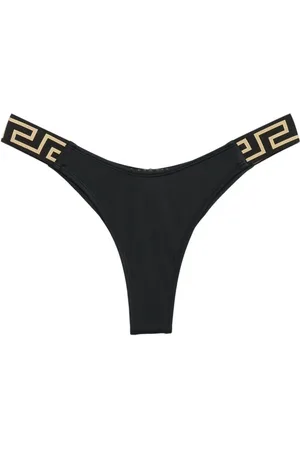 VERSACE Bikinihöschen mit Greca-Detail
