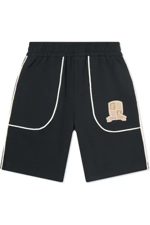 Emporio Armani Shorts mit Logo-Stickerei