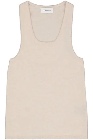 LANEUS Gestricktes Trägershirt