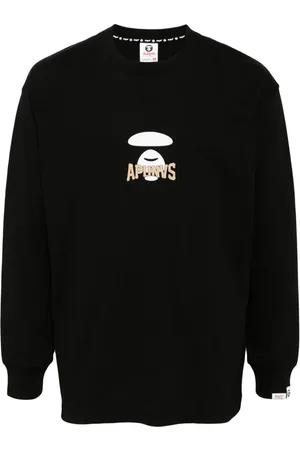 A Bathing Ape Moonface Basic-Langarmshirt