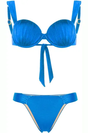 Noire Swimwear Geraffter Balconette-Bikini
