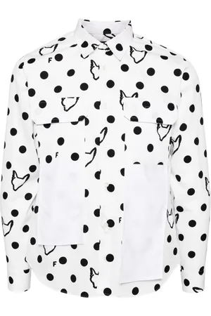 Comme des Garçons Hemd mit Polka Dots