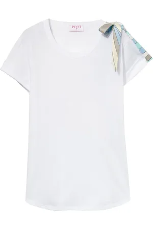 Puccini T-Shirt mit Schleifendetail
