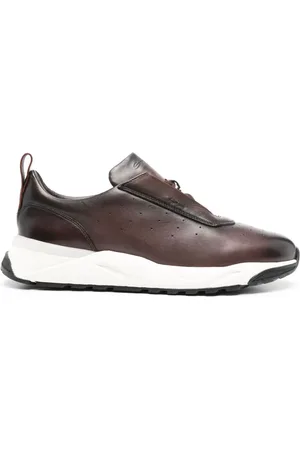santoni Sneakers aus Leder