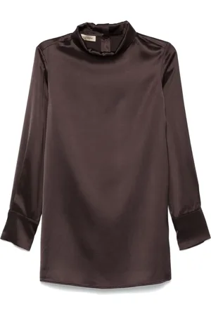 GENTRYPORTOFINO Hemd aus Satin