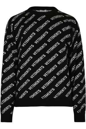 Vetements Pullover mit Logo