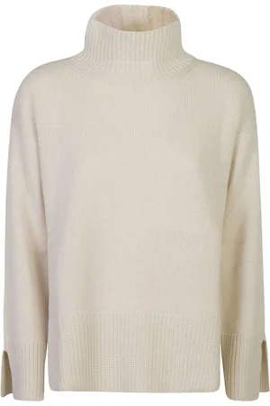 LE TRICOT PERUGIA Rollkragenpullover mit geschlitzten Bündchen