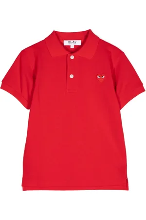 Comme des Garçons Besticktes Poloshirt