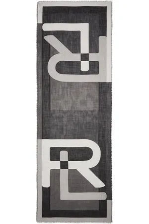 Ralph Lauren Intarsien-Schal mit Logo