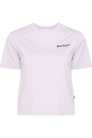 Palm Angels Schmales T-Shirt mit Logo