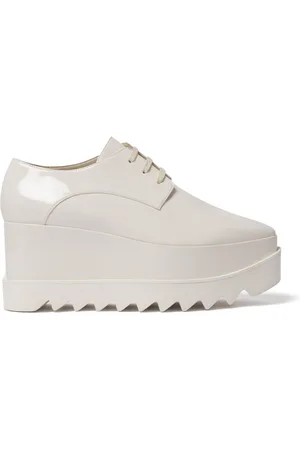 Stella McCartney Elyse Shiny Oxford-Schuhe 80mm