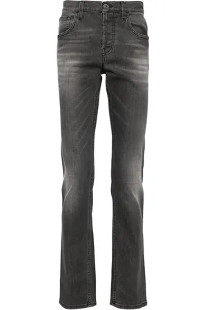 Gucci Gerade Jeans im Distressed-Look