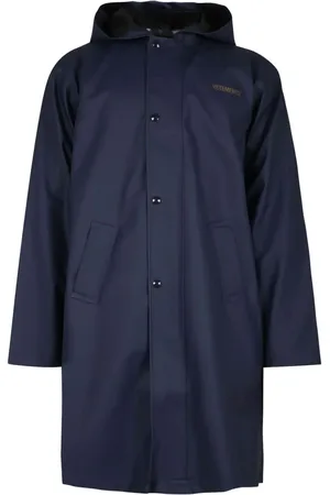 Vetements Regenmantel mit Logo